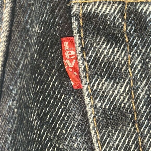Vintage 90s Levi’s Men’s 550 Relaxed Fit  Jeans size W34 x L34 Stone Acid Washed - Picture 4 of 9